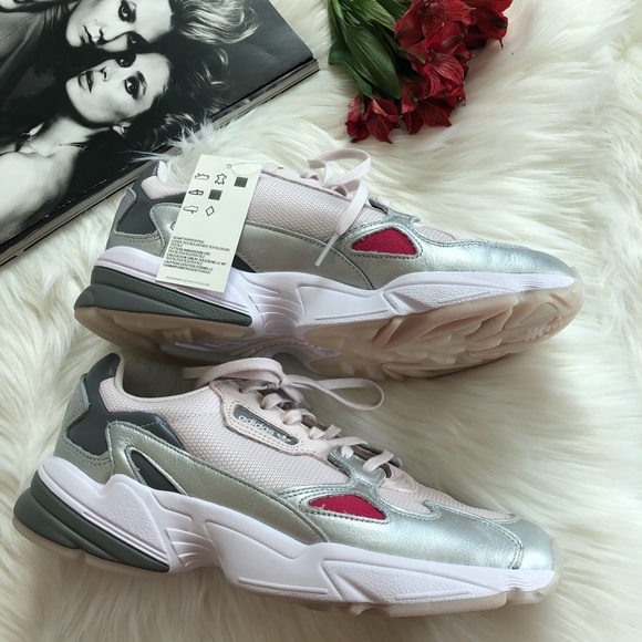 Adidas Falcon Metallic Trainer Sneaker - Picture 3 of 8